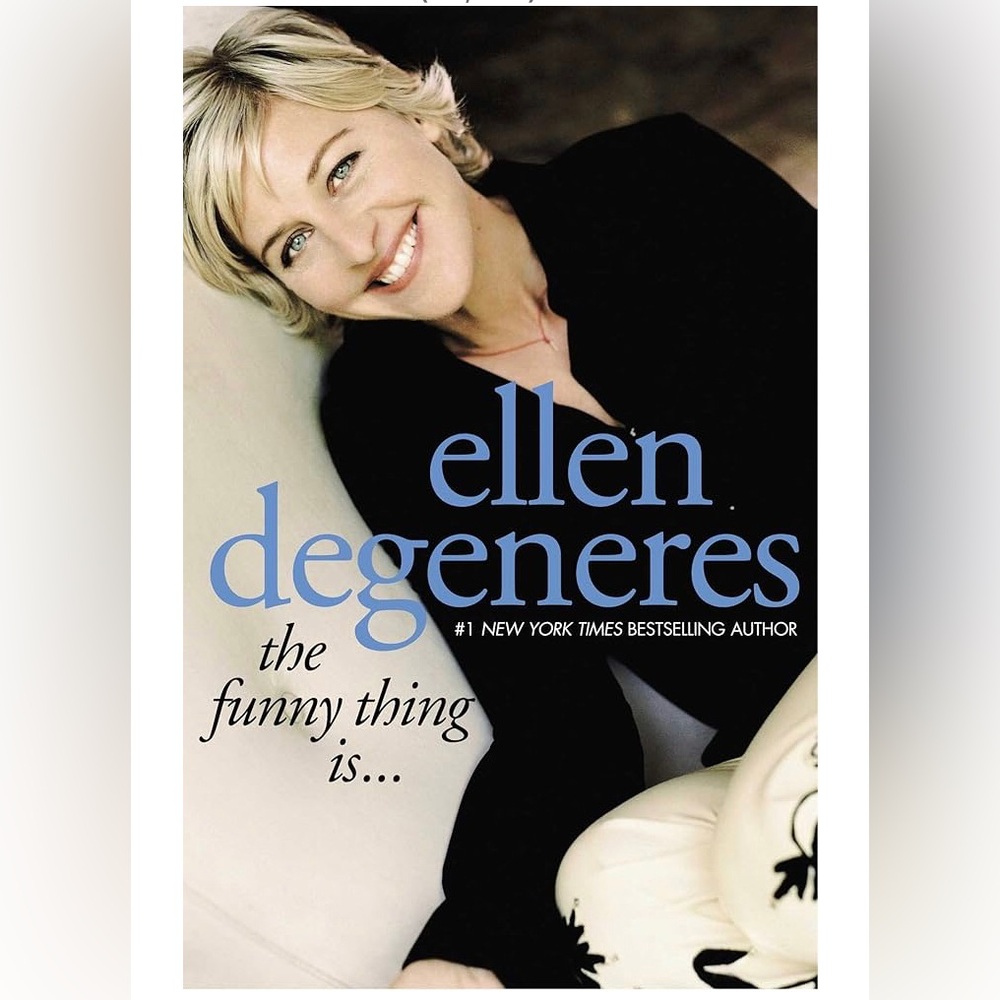 5for$20📗Book - The funny thing is… -by Ellen Degeneres